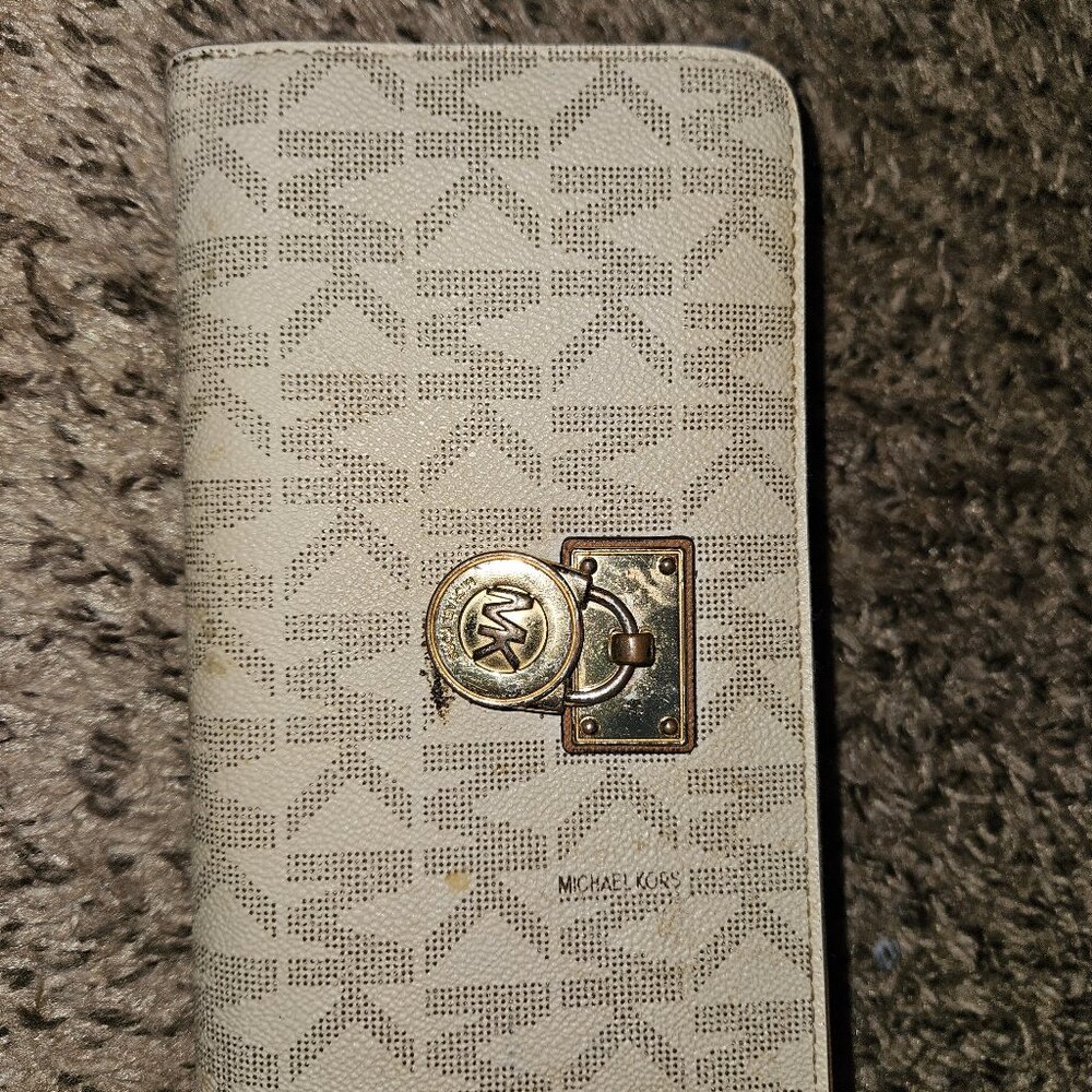 Well loved!!! Michael kors wallet